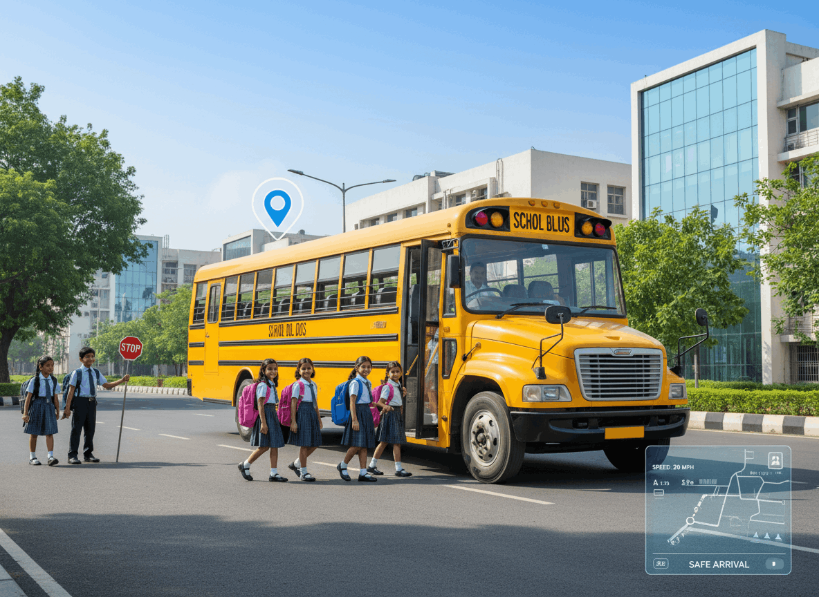 Safe Journeys. Reassured Parents. Efficient Transport.